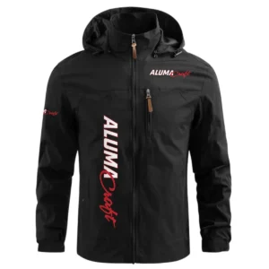 Alumacraft Exclusive Logo Waterproof Windbreaker Jacket Detachable Hood TTFSWOJN2510ACZ Jacket