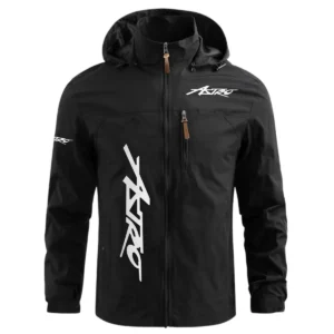 Astro Exclusive Logo Waterproof Windbreaker Jacket Detachable Hood TTFSWOJN2510ASZ Jacket