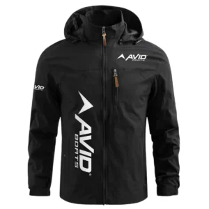 Avid Exclusive Logo Waterproof Windbreaker Jacket Detachable Hood TTFSWOJN2510AVZ Jacket