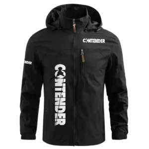 Contender Exclusive Logo Waterproof Windbreaker Jacket Detachable Hood TTFSWOJN2510CDZ Jacket
