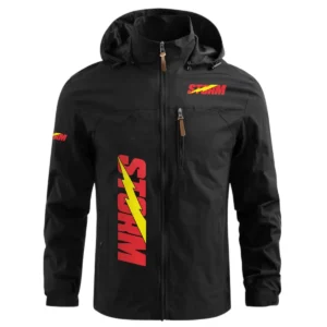 Storm Exclusive Logo Waterproof Windbreaker Jacket Detachable Hood TTFSWOJN2510SOZ Jacket