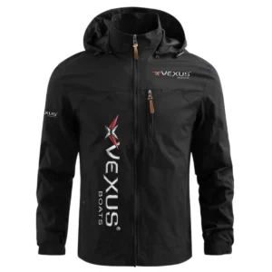 Vexus Exclusive Logo Waterproof Windbreaker Jacket Detachable Hood TTFSWOJN2510VBZ Jacket