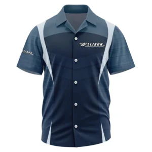 Allison Exclusive Logo Short Sleeve Camp Collar Shirt TTFSHWSCS1903003ALZ Shirt