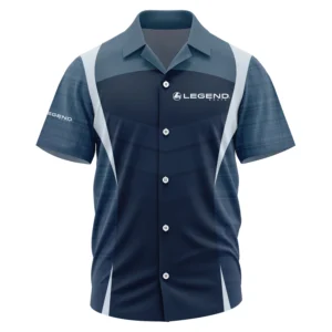 Legend Exclusive Logo Short Sleeve Camp Collar Shirt TTFSHWSCS1903003LEZ Shirt