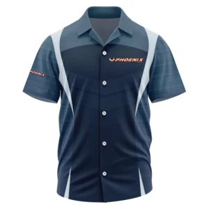 Phoenix Exclusive Logo Short Sleeve Camp Collar Shirt TTFSHWSCS1903003PBZ Shirt