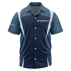Regency Exclusive Logo Short Sleeve Camp Collar Shirt TTFSHWSCS1903003REZ Shirt