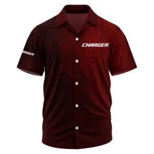 Charger Exclusive Logo Short Sleeve Camp Collar Shirt TTFSHWSCS1903006CGZ Shirt