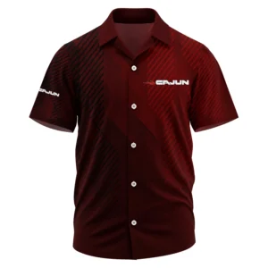 Cajun Exclusive Logo Short Sleeve Camp Collar Shirt TTFSHWSCS1903006CJZ Shirt