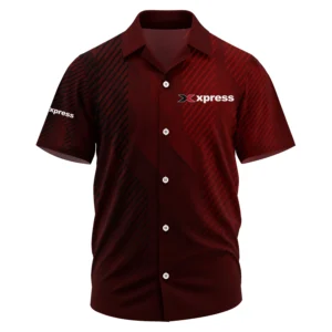 Xpress Exclusive Logo Short Sleeve Camp Collar Shirt TTFSHWSCS1903006XBZ Shirt