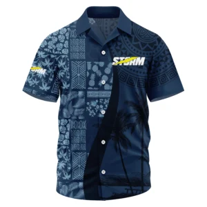 Storm Exclusive Logo Short Sleeve Camp Collar Shirt TTFSHWSCS1903013SOZ Shirt
