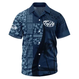 Tuffy Exclusive Logo Short Sleeve Camp Collar Shirt TTFSHWSCS1903013TUZ Shirt