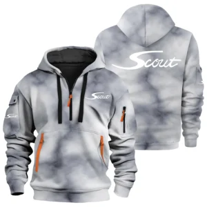 Scout Exclusive Logo Hoodie Half Zipper TTFSHHZ3D081906SSZ Hoodie