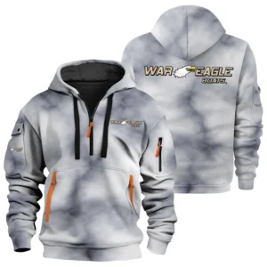 War Eagle Exclusive Logo Hoodie Half Zipper TTFSHHZ3D081906WEZ Hoodie