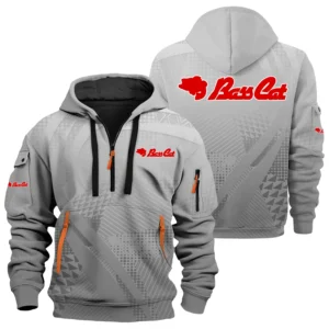 Bass Cat Exclusive Logo Hoodie Half Zipper TTFSHHZ3D081907BCZ Hoodie