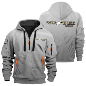 War Eagle Exclusive Logo Hoodie Half Zipper TTFSHHZ3D081907WEZ Hoodie