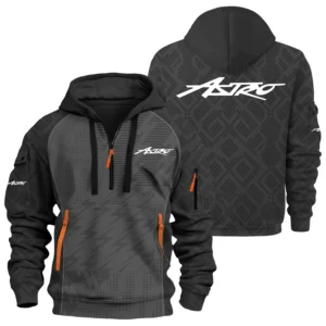 Astro Exclusive Logo Hoodie Half Zipper TTFSHHZ3D081908ASZ Hoodie