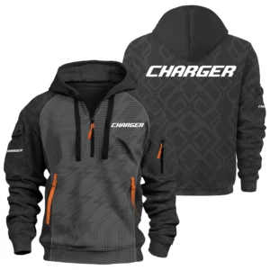 Charger Exclusive Logo Hoodie Half Zipper TTFSHHZ3D081908CGZ Hoodie