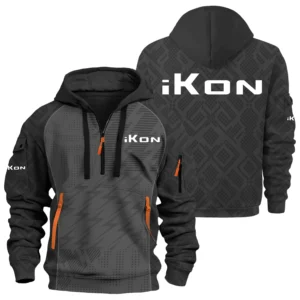 iKon Exclusive Logo Hoodie Half Zipper TTFSHHZ3D081908IBZ Hoodie