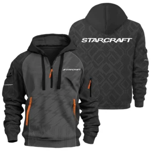StarCraft Exclusive Logo Hoodie Half Zipper TTFSHHZ3D081908SCZ Hoodie