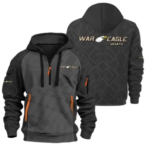 War Eagle Exclusive Logo Hoodie Half Zipper TTFSHHZ3D081908WEZ Hoodie
