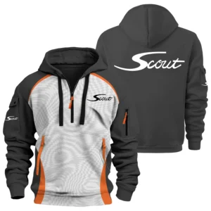 Scout Exclusive Logo Hoodie Half Zipper TTFSHHZ3D081909SSZ Hoodie
