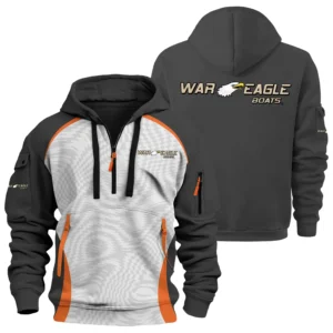 War Eagle Exclusive Logo Hoodie Half Zipper TTFSHHZ3D081909WEZ Hoodie