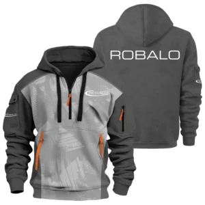 Robalo Exclusive Logo Hoodie Half Zipper TTFSHHZ3D081910RLZ Hoodie