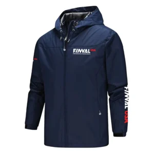 Finval Exclusive Logo Softshell Rain Jacket, Waterproof, Breathable, Windbreaker Jacket TTFS2DRJ11501FNUZ Jacket