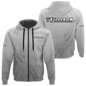 Allison Exclusive Logo Zipper Hoodie TTFSHDZ3D081907ALZ Hoodie