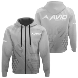 Avid Exclusive Logo Zipper Hoodie TTFSHDZ3D081907AVZ Hoodie
