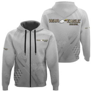 War Eagle Exclusive Logo Zipper Hoodie TTFSHDZ3D081907WEZ Hoodie