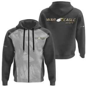 War Eagle Exclusive Logo Zipper Hoodie TTFSHDZ3D081910WEZ Hoodie