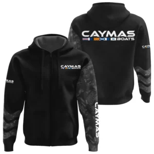Caymas Exclusive Logo Zipper Hoodie TTFSHDZ3D081911CBZ Hoodie