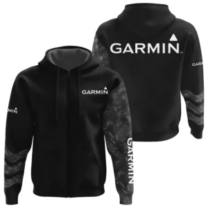 Garmin Exclusive Logo Zipper Hoodie TTFSHDZ3D081911GZ Hoodie