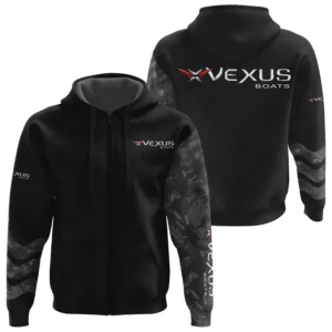 Vexus Exclusive Logo Zipper Hoodie TTFSHDZ3D081911VBZ Hoodie