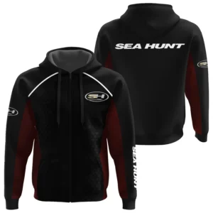 Sea Hunt Exclusive Logo Zipper Hoodie TTFSHDZ3D081912SEZ Hoodie