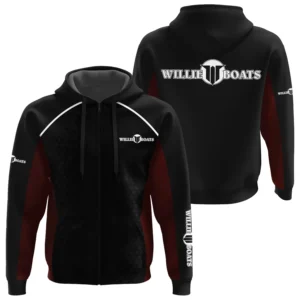 Willie Exclusive Logo Zipper Hoodie TTFSHDZ3D081912WIZ Hoodie