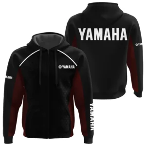 Yamaha Exclusive Logo Zipper Hoodie TTFSHDZ3D081912YZ Hoodie