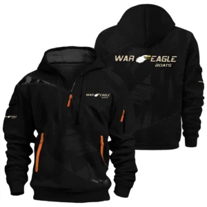 War Eagle Exclusive Logo Hoodie Half Zipper TTFSHHZ3D081912WEZ Hoodie