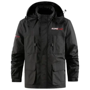 Alumacraft Exclusive Logo Multi Pocket Softshell Jacket Detachable Hood TTFSSCLJ0819ACZ Jacket