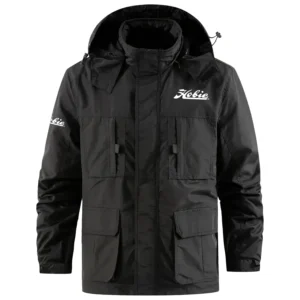 Hobie Exclusive Logo Multi Pocket Softshell Jacket Detachable Hood TTFSSCLJ0819HEZ Jacket