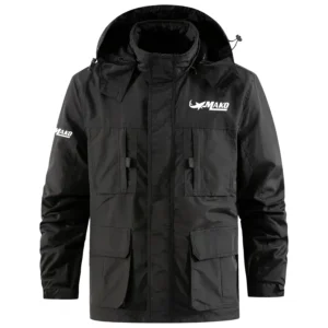 Mako Exclusive Logo Multi Pocket Softshell Jacket Detachable Hood TTFSSCLJ0819MAZ Jacket