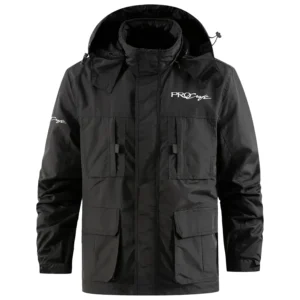 Procraft Exclusive Logo Multi Pocket Softshell Jacket Detachable Hood TTFSSCLJ0819PCZ Jacket