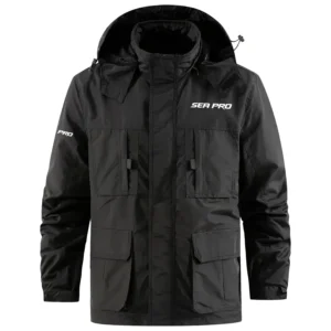 Sea Pro Exclusive Logo Multi Pocket Softshell Jacket Detachable Hood TTFSSCLJ0819SPZ Jacket