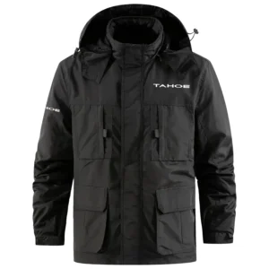 Tahoe Exclusive Logo Multi Pocket Softshell Jacket Detachable Hood TTFSSCLJ0819TAZ Jacket