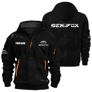 Sea Fox Exclusive Logo Hoodie Half Zipper TTFSHHZ3D0819A12SFZ Hoodie