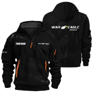 War Eagle Exclusive Logo Hoodie Half Zipper TTFSHHZ3D0819A12WEZ Hoodie