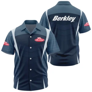 Berkley Exclusive Logo Short Sleeve Camp Collar Shirt TTFSHWSCS1903003BKZ Shirt