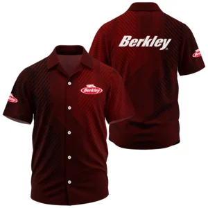 Berkley Exclusive Logo Short Sleeve Camp Collar Shirt TTFSHWSCS1903006BKZ Shirt
