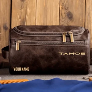 Tahoe Exclusive Leather Toiletry Bag TTFSLB0819TAZ Bag